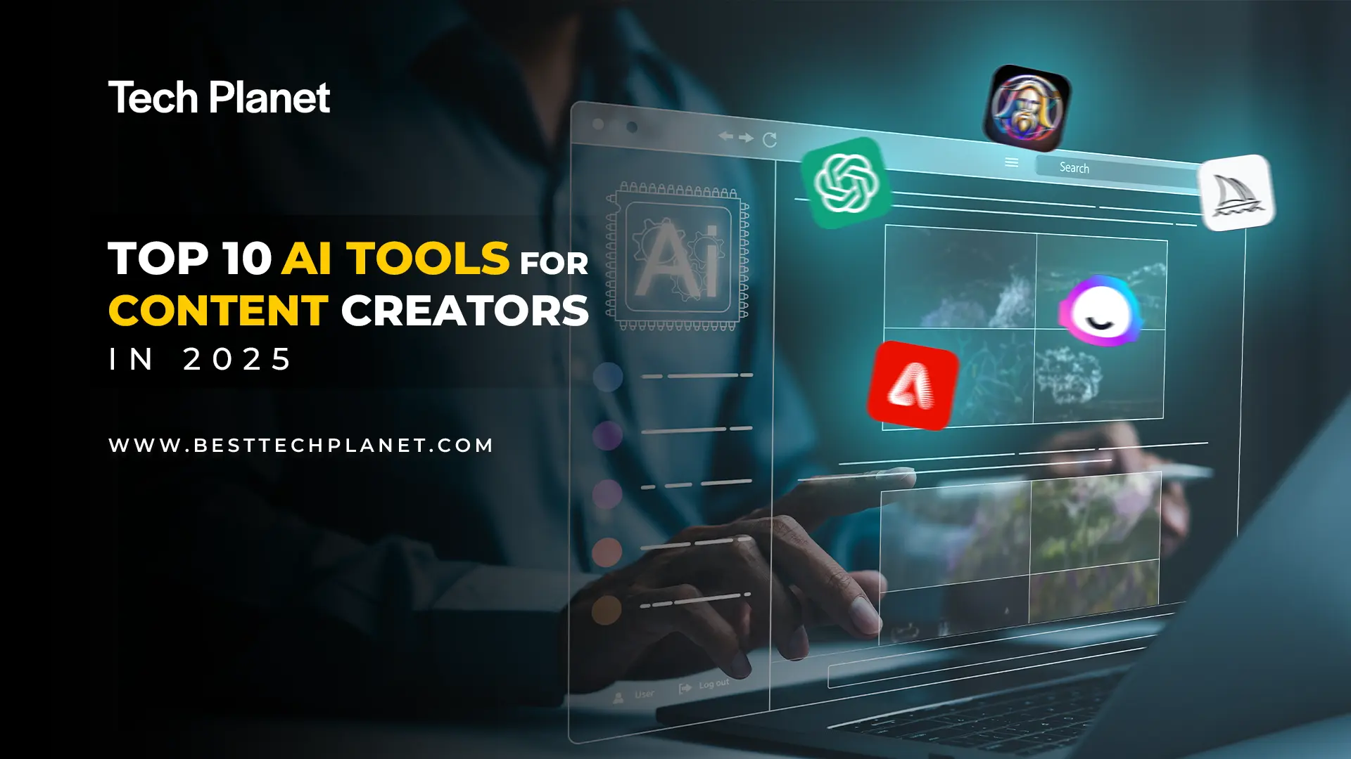 Top 10 AI Tools for Content Creators in 2025
